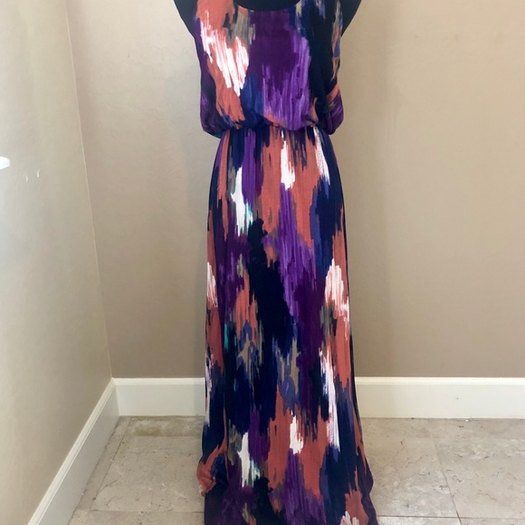 Jolie multi-colored Maxi Dress - Picture 5 of 5